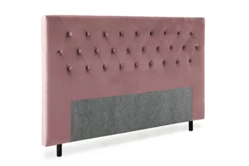 Royal Velvet Sänggavel 210 cm - Rosa - Möbler - Sovrum - Sänggavlar