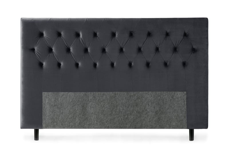 Royal Velvet Sänggavel 210 cm, Svart