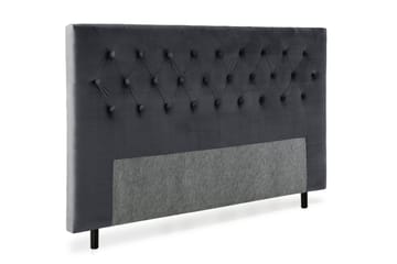 Royal Velvet Sänggavel 210 cm - Svart - Möbler - Sovrum - Sänggavlar