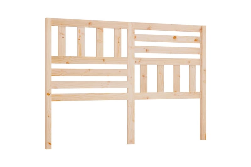 Sänggavel 141x4x100 cm massiv furu - Brun - Möbler - Sovrum - Sänggavlar