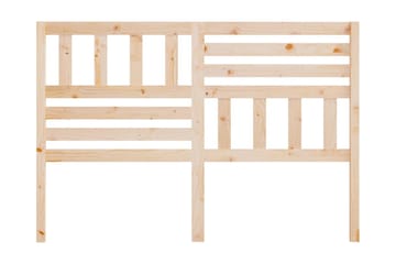 Sänggavel 166x4x100 cm massiv furu