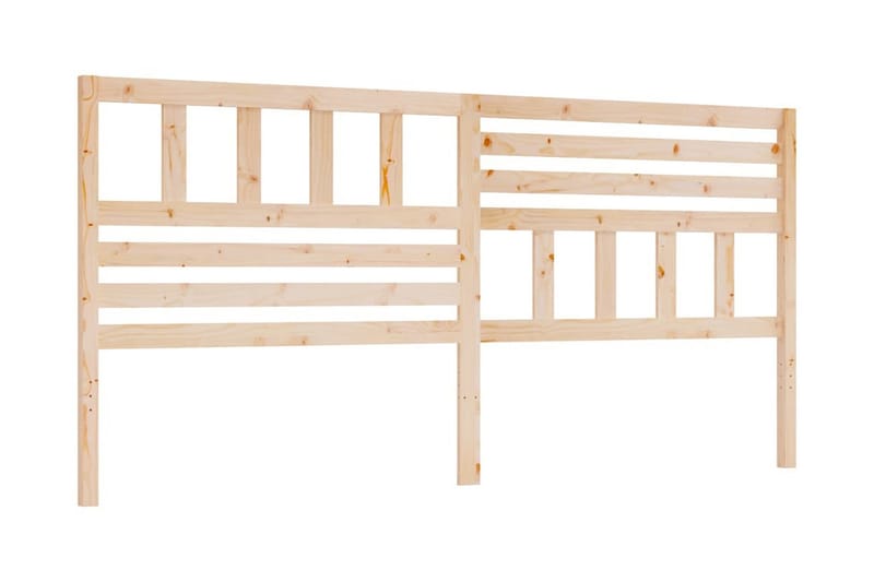 Sänggavel 186x4x100 cm massiv furu - Brun - Möbler - Sovrum - Sänggavlar