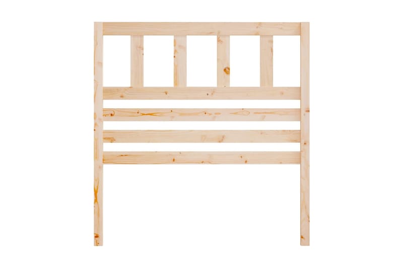 Sänggavel 81x4x100 cm massiv furu - Brun - Möbler - Sovrum - Sänggavlar