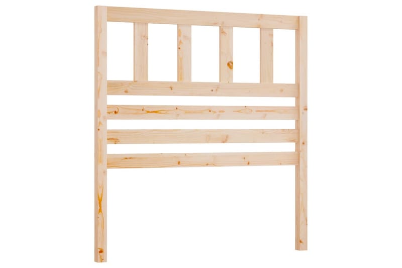 Sänggavel 81x4x100 cm massiv furu - Brun - Möbler - Sovrum - Sänggavlar