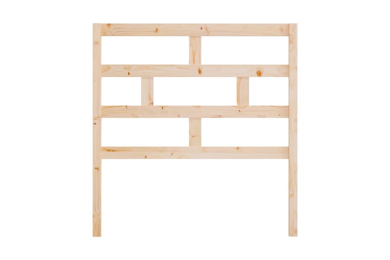 Sänggavel 96x4x100 cm massiv furu - Brun - Möbler - Sovrum - Sänggavlar