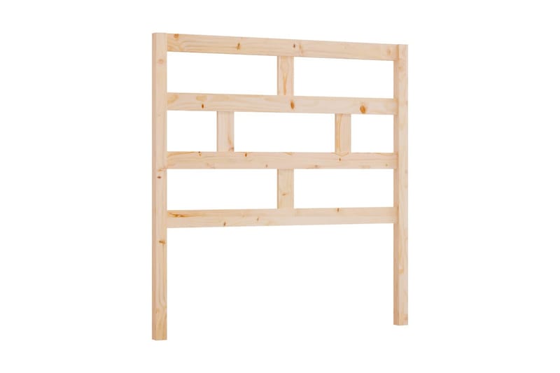 Sänggavel 96x4x100 cm massiv furu - Brun - Möbler - Sovrum - Sänggavlar