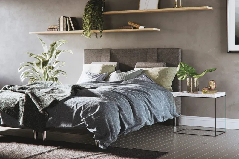 Sänggavel Basic Home Dream Lyx Sänggavel 160 cm Svart 160 cm