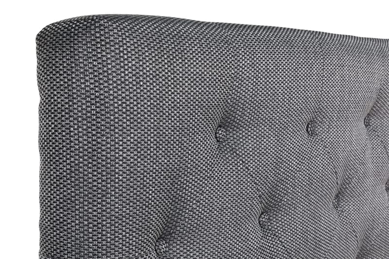 Sänggavel Djuphäftad 180 cm - Mörkgrå - Möbler - Sovrum - Sänggavlar