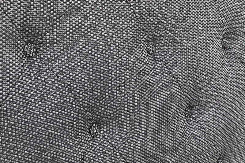 Sänggavel Djuphäftad 180 cm - Mörkgrå - Möbler - Sovrum - Sänggavlar