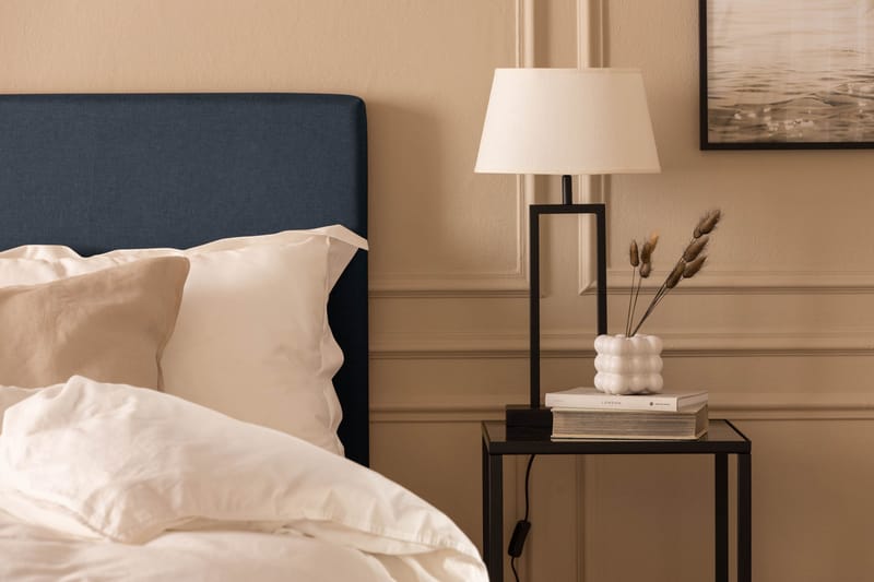 Scarlett Knappad gavel 140 - Blå - Möbler - Sovrum - Sänggavlar