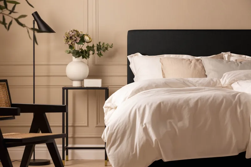 Scarlett Knappad gavel 90 - Svart - Möbler - Sovrum - Sänggavlar