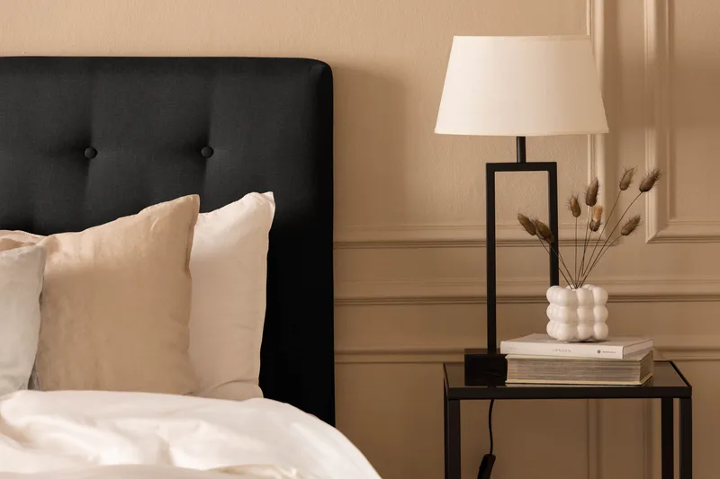 Scarlett Slät gavel 90 - Svart - Möbler - Sovrum - Sänggavlar