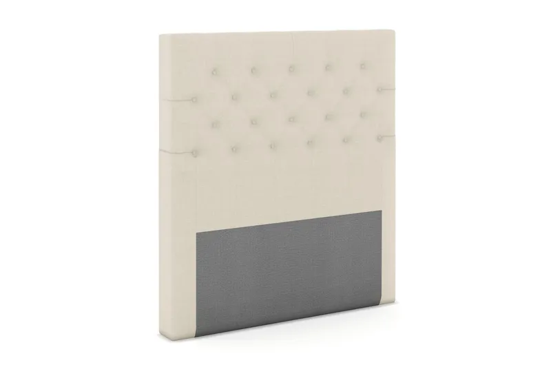 Select Djuphäftad Sänggavel 120 cm - Beige - Möbler - Sovrum - Sänggavlar