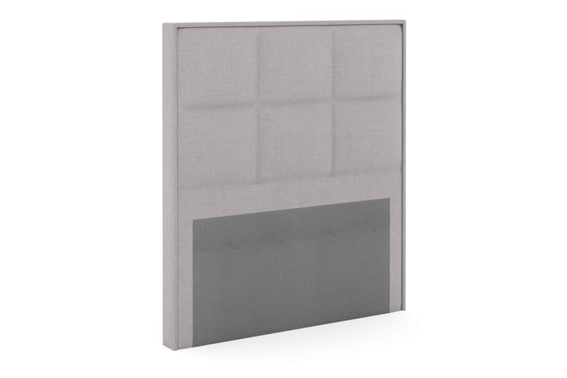Select Sänggavel 120 cm Rutig - Ljusgrå - Möbler - Sovrum - Sänggavlar
