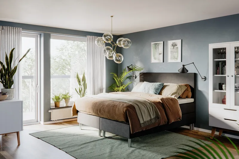 Sleepy Sänggavel 180 cm - Svart - Möbler - Sovrum - Sänggavlar