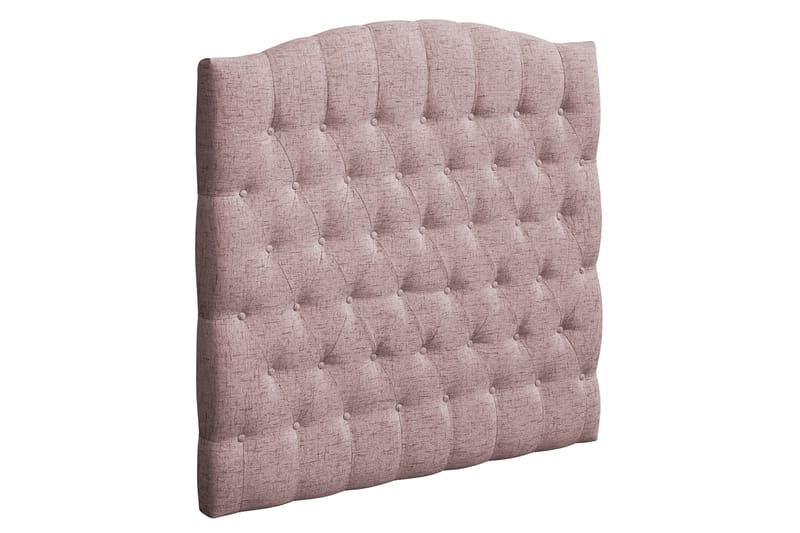 STACIA Sänggavel 120 Svängd Rosa - Rosa - Möbler - Sovrum - Sänggavlar