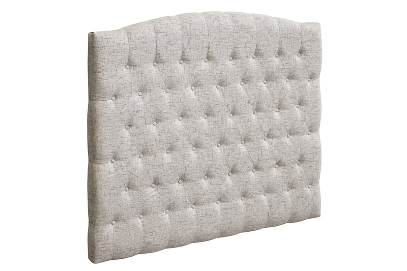 STACIA Sänggavel 140 Svängd Beige - Beige - Möbler - Sovrum - Sänggavlar