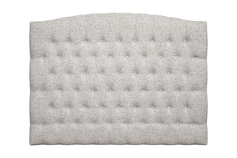STACIA Sänggavel 160 Svängd Beige - Beige - Möbler - Sovrum - Sänggavlar