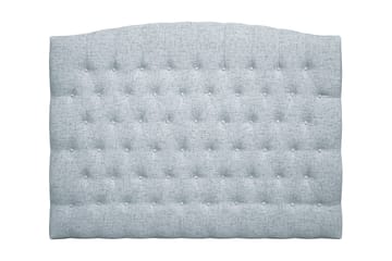STACIA Sänggavel 160 Svängd Ljusblå