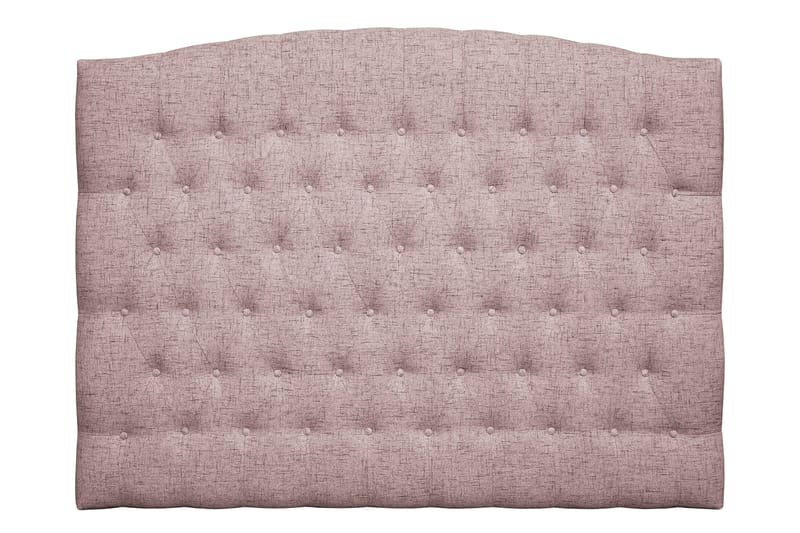 STACIA Sänggavel 160 Svängd Rosa - Rosa - Möbler - Sovrum - Sänggavlar