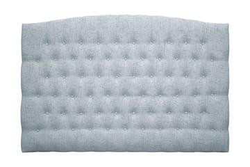 STACIA Sänggavel 180 Svängd Ljusblå
