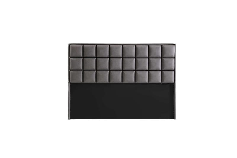 Sänggavel Sube Grå - 127 x 132 x 5 cm - Möbler - Sovrum - Sänggavlar