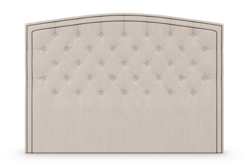 SURI Sänggavel 165 Svängd Beige - Möbler - Sovrum - Sänggavlar