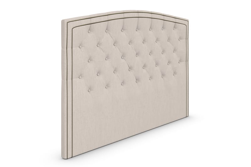 SURI Sänggavel 185 Svängd Beige - Möbler - Sovrum - Sänggavlar