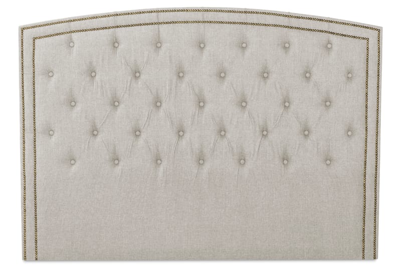SURI Sänggavel 185 Svängd Beige - Möbler - Sovrum - Sänggavlar