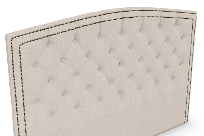 SURI Sänggavel 185 Svängd Beige - Möbler - Sovrum - Sänggavlar
