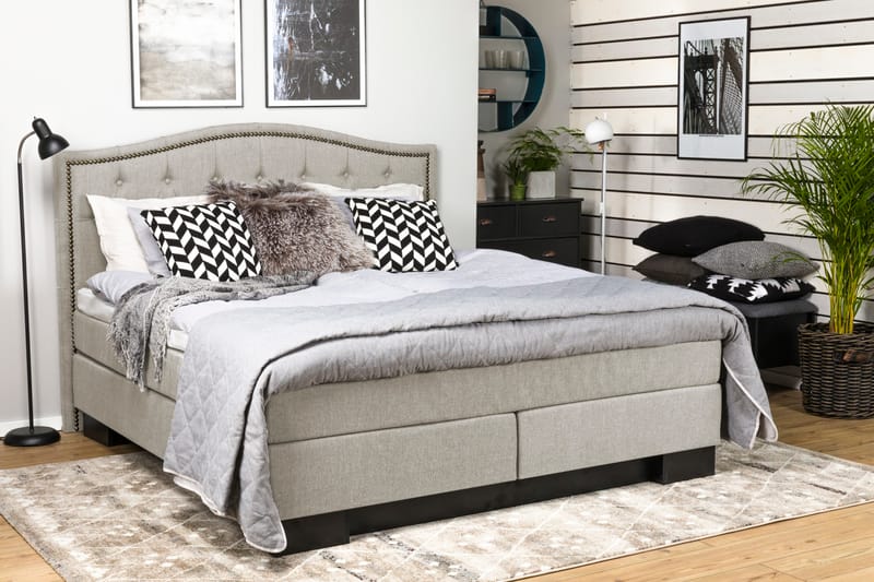 SURI Sänggavel 185 Toppad Beige - Möbler - Sovrum - Sänggavlar