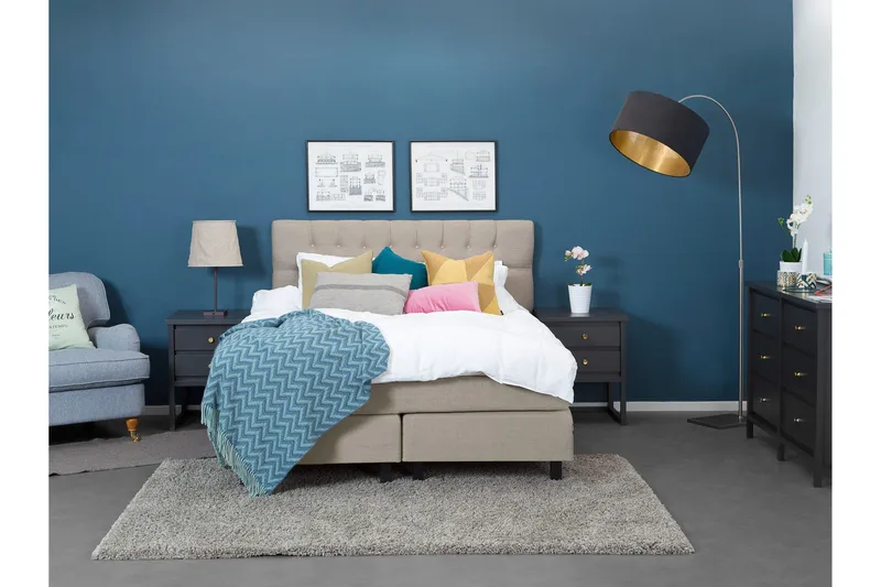 Wynne Sänggavel 160 cm - Beige - Möbler - Sovrum - Sänggavlar