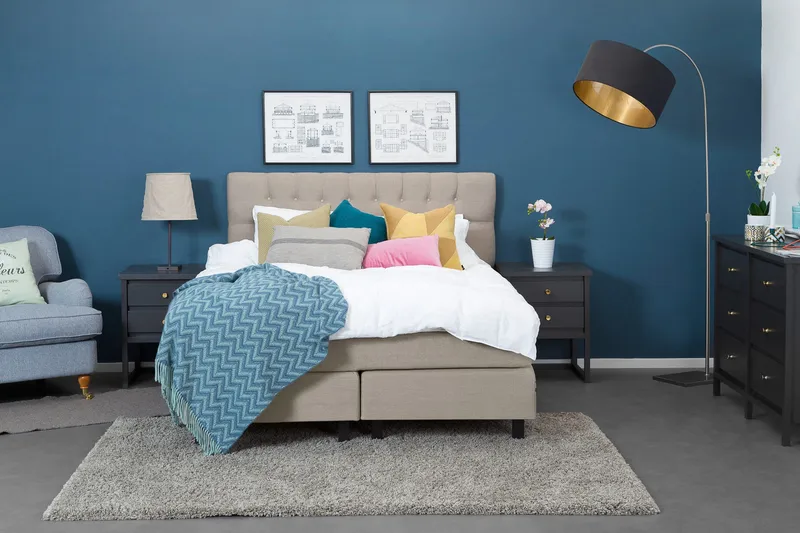 Wynne Sänggavel 180 cm - Beige - Möbler - Sovrum - Sänggavlar