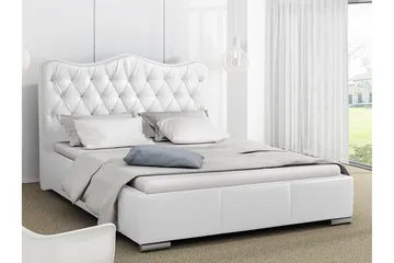 Aalbu Sängram 180x200 - Vit - Möbler - Sovrum - Sängram & sängstomme