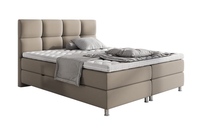 Adrianah Säng 120x200 cm - Beige - Möbler - Sovrum - Sängram & sängstomme