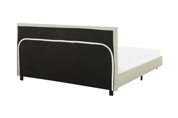 Albi Dubbelsäng 160x200 cm - Beige - Möbler - Sovrum - Sängram & sängstomme