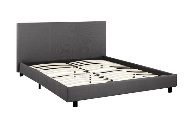 Albi Dubbelsäng 160x200 cm - Grå - Möbler - Sovrum - Sängram & sängstomme
