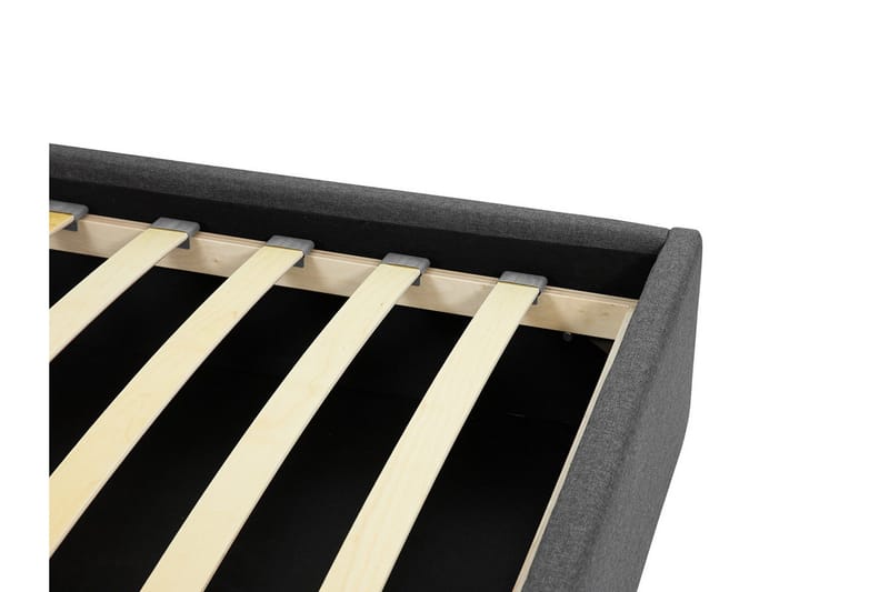 Allatessa Sängram 180x200 cmLED-belysning - Grå - Möbler - Sovrum - Sängram & sängstomme