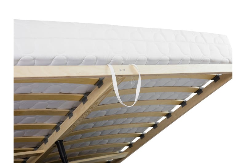 Allatessa Sängram 180x200 cmLED-belysning - Grå - Möbler - Sovrum - Sängram & sängstomme