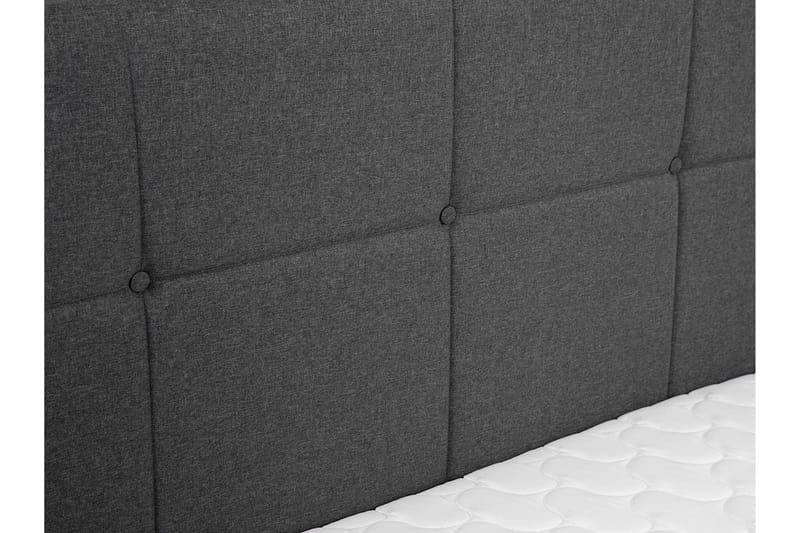 Allatessa Sängram 180x200 cmLED-belysning - Grå - Möbler - Sovrum - Sängram & sängstomme
