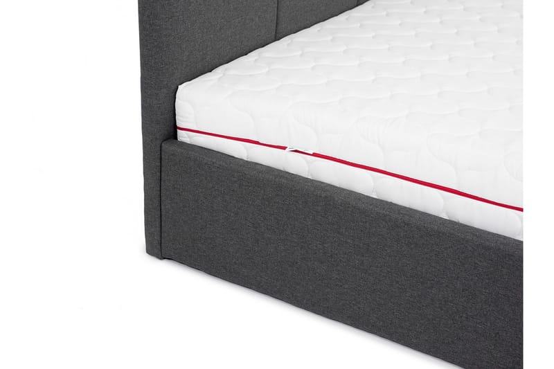 Allatessa Sängram 180x200 cmLED-belysning - Grå - Möbler - Sovrum - Sängram & sängstomme
