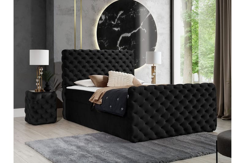 Almancil Sängram 120x200 cm - Möbler - Sovrum - Sängram & sängstomme