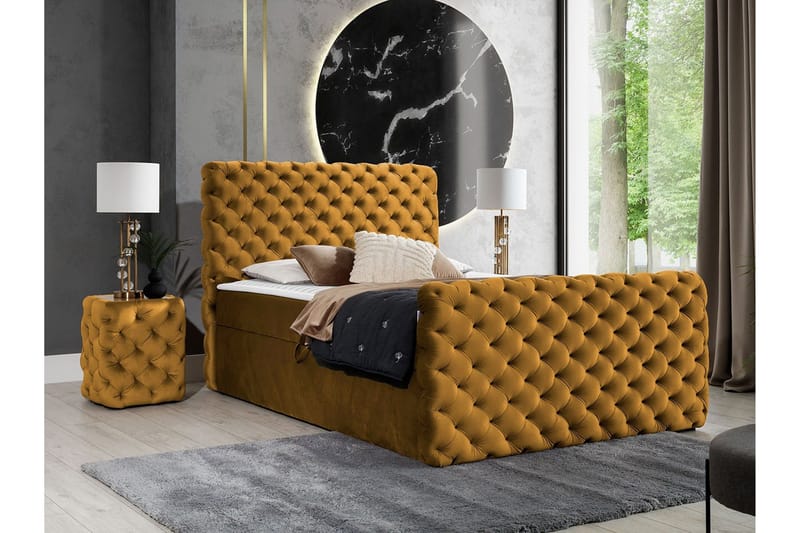 Almancil Sängram 120x200 cm - Möbler - Sovrum - Sängram & sängstomme