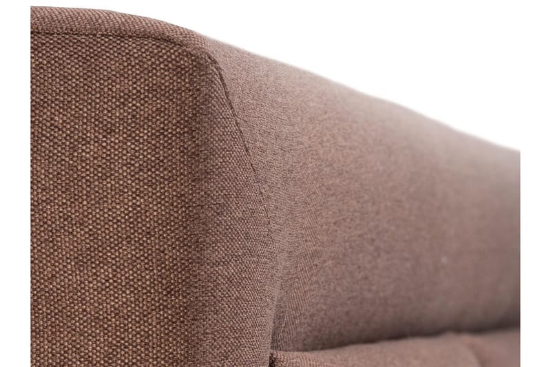 ALMERED Sängram 200x200 cm Metallram Beige - Beige - Möbler - Sovrum - Sängram & sängstomme