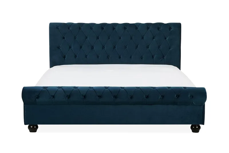 Avallon Dubbelsäng 160 200 cm - Blå - Möbler - Sovrum - Sängram & sängstomme