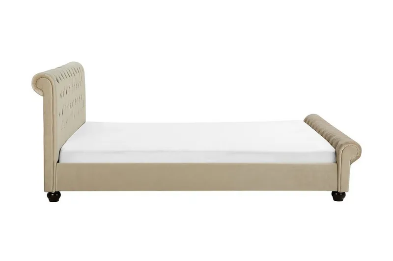 Avallon Dubbelsäng 160x200 cm Beige  Beige - Beige - Möbler - Sovrum - Sängram & sängstomme