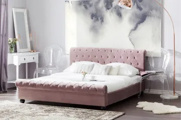 Avallon Dubbelsäng 180x200 cm Rosa  Rosa - Rosa - Möbler - Sovrum - Sängram & sängstomme