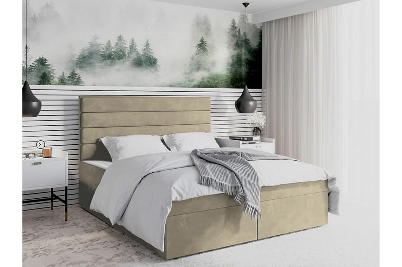 Bandon Sängram 140x200 cm Beige - Möbler - Sovrum - Sängram & sängstomme