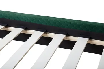 Bayonne Dubbelsäng 160 | 200 cm - Grön - Möbler - Sovrum - Sängram & sängstomme