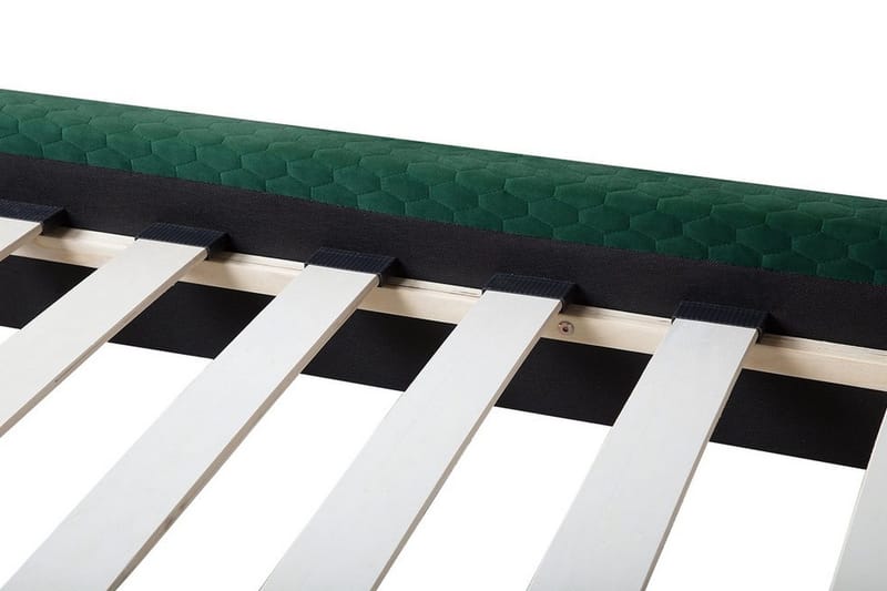 Bayonne Dubbelsäng 160 | 200 cm - Grön - Möbler - Sovrum - Sängram & sängstomme